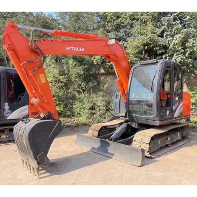 Goed gebruikte Hitachi ZX70 7 ton mini graafmachine met gratis verzending in 2023
