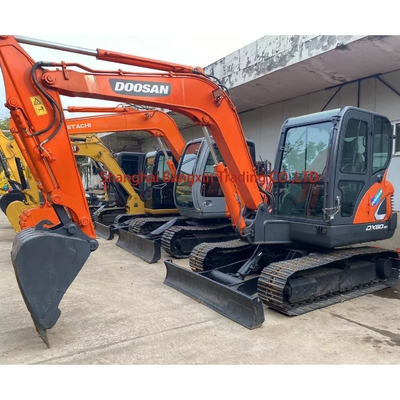 Ja we kunnen inspectie gebruikt Doosan graafmachine 6 ton in Shanghai 0,25 emmer capaciteit