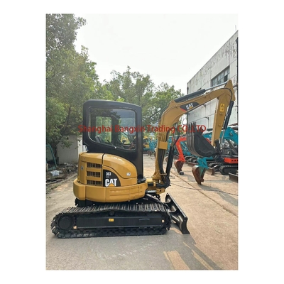 2021 Gebruikte kattengraver met uitstekende werkprestaties en 3000 kg machinegewicht