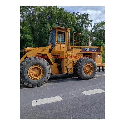 Gebruikte wiellader CAT980F met een sterk vermogen en hydraulische stabiliteit in goede staat
