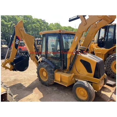 Multifunctionele baggerlader CAT420Fh met alle functies in goede staat