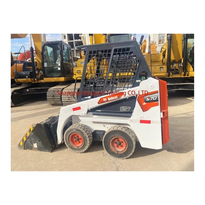 Gebruikte Bobcat Skid Steer Loader S70 uit Japan met sterk vermogen en hydraulische stabiliteit