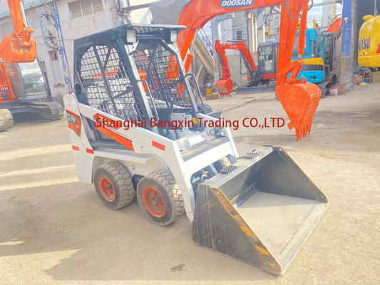 Gebruikte Bobcat Skid Steer Loader S70 uit Japan met sterk vermogen en hydraulische stabiliteit