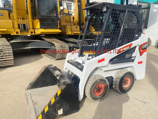Gebruikte Bobcat Skid Steer Loader S70 uit Japan met sterk vermogen en hydraulische stabiliteit