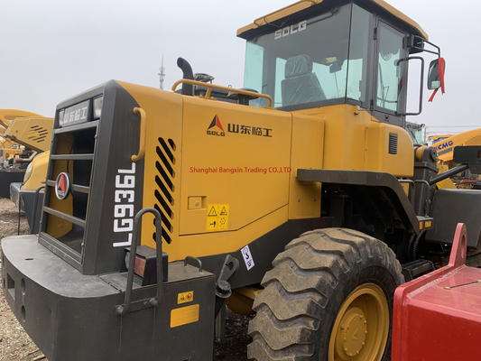 10500 11000 kg Gebruikte SDLG936 Front End Loader LG936L voor bouwmachines
