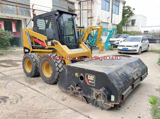 Sterk vermogen en hydraulische stabiliteit Kleine machine gebruikt skid steer CAT 226