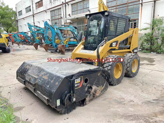 Sterk vermogen en hydraulische stabiliteit Kleine machine gebruikt skid steer CAT 226