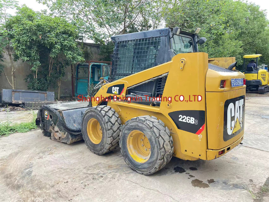 Sterk vermogen en hydraulische stabiliteit Kleine machine gebruikt skid steer CAT 226