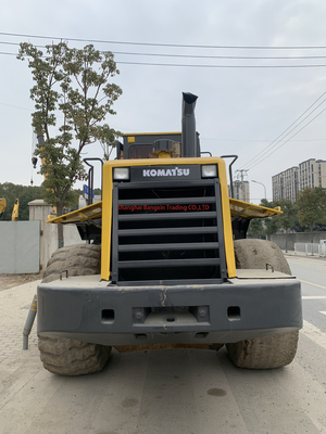 Japan Oorsprong 21 ton Gebruikte Komatsu WA470 Wielladers Nominale belasting 7 ton klaar voor gebruik