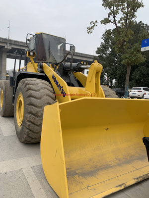 Japan Oorsprong 21 ton Gebruikte Komatsu WA470 Wielladers Nominale belasting 7 ton klaar voor gebruik