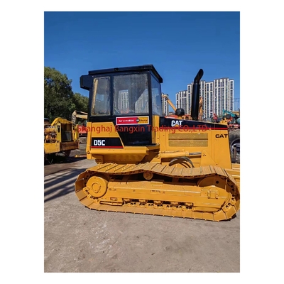 Gebruikte Caterpillar D5 D5C D4C Crawler Bulldozer met originele hydraulische cilinder
