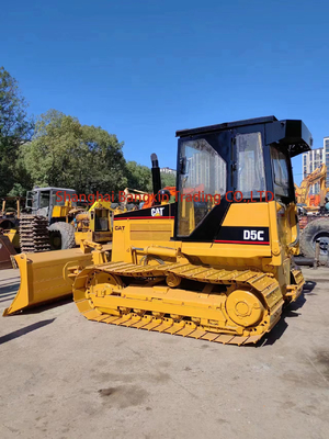 Gebruikte Caterpillar D5 D5C D4C Crawler Bulldozer met originele hydraulische cilinder