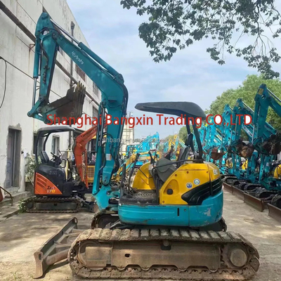 Gebruikte KUBOTA KX155 mini graafmachine met een werkgewicht van 5 ton