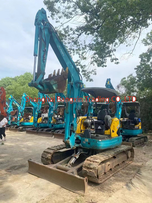 Gebruikte KUBOTA KX155 mini graafmachine met een werkgewicht van 5 ton