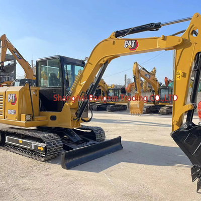 Kleine machine Gebruikte mini graafmachine CAT 306E2 Alle functies Normale originele hydraulische klep
