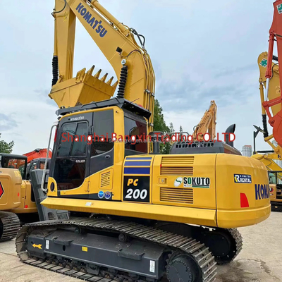 Originele hydraulische cilinder Komatsu PC200 mini graafmachine in uitstekende staat