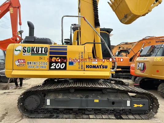 Originele hydraulische cilinder Komatsu PC200 mini graafmachine in uitstekende staat