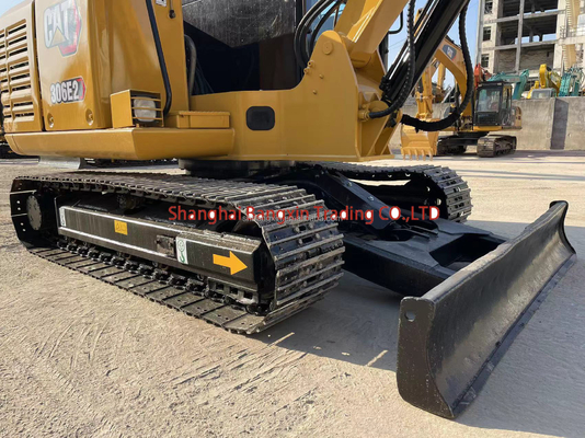 Kleine machine Gebruikte mini graafmachine CAT 306E2 Alle functies Normale originele hydraulische klep