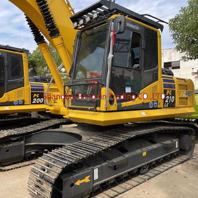 Kleine machine gebruikt mini graafmachine Komatsu PC210LC-8 Made in Can we inspectie