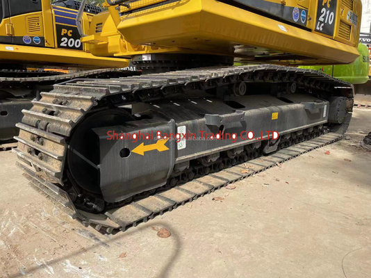 Kleine machine gebruikt mini graafmachine Komatsu PC210LC-8 Made in Can we inspectie