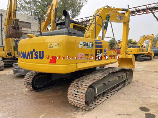 Gebruikte mini-graafmachine Komatsu PC240 met originele hydraulische cilinder