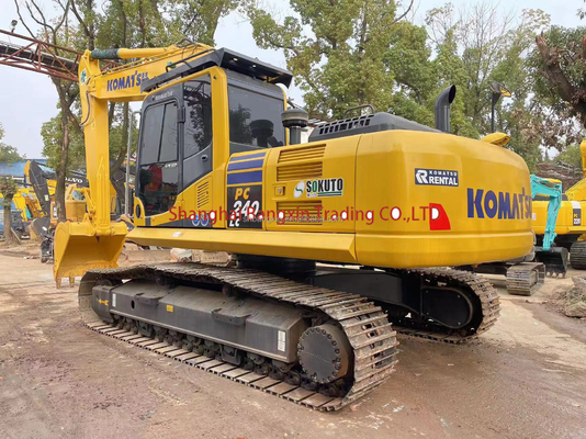 Gebruikte mini-graafmachine Komatsu PC240 met originele hydraulische cilinder