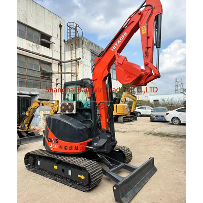 Gemaakt in Hitachi zx50U mini graafmachine EPA/CE gecertificeerd 700 werkuren goede staat