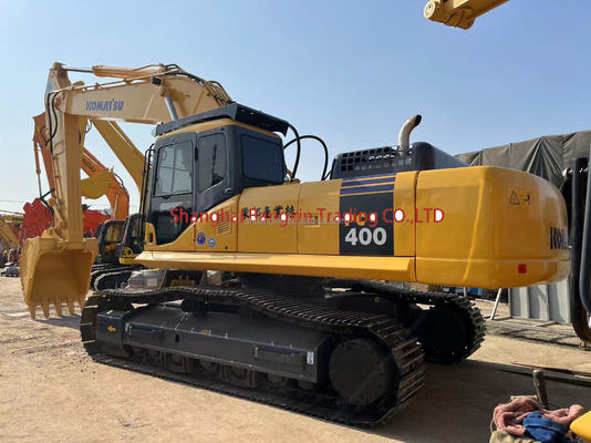 Kleine machine Gebruikte mini graafmachine Komatsu PC400-7 in met originele hydraulische klep