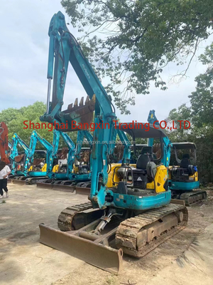 KUBOTA KX155 mini graafmachine 5 ton tweedehands met originele hydraulische klep