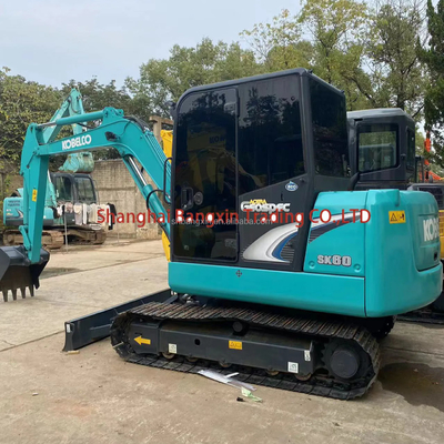 kleine machine gebruikte mini graafmachine kobelco sk60 van betrouwbaar met 7 dagen levertijd