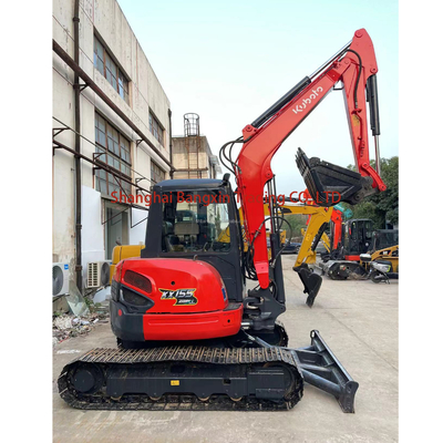 Tweedehands KUBOTA KX155-3z 5 ton kleine graafmachine Gebruikte mini graafmachine