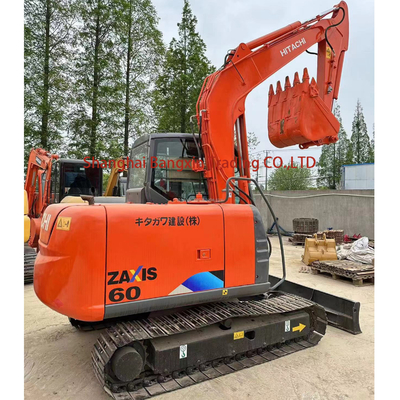7 dagen Levertijd Originele Japanse kleine machine Gebruikte Hitachi ZX60 mini graafmachine