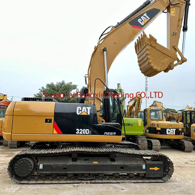20 ton CAT 320D2L mini graafmachine met EPA/CE-certificering en uitstekende prestaties