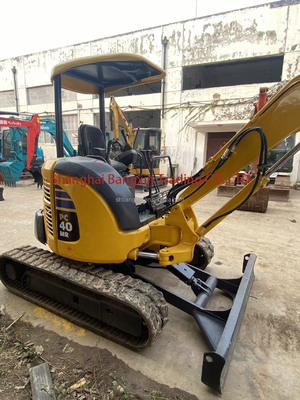 Komatsu PC40MR mini graafmachine met originele hydraulische klep en 0.23m3 emmercapaciteit