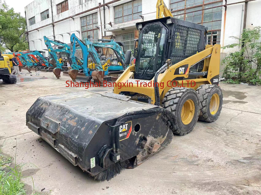 Kleine machine mini-graafmachine Gebruikte skid steer CAT 226 met originele hydraulische cilinder