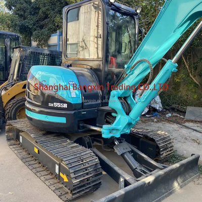 Bijna origineel gemaakt 2023 jaar productie mini graafmachine Gebruikte Kobelco SK55 graafmachine