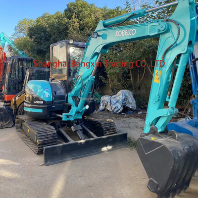 Bijna origineel gemaakt 2023 jaar productie mini graafmachine Gebruikte Kobelco SK55 graafmachine