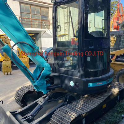 700 werkuren Gebruikte mini graafmachine Kobelco SK55 Sterk vermogen en hydraulische stabiliteit
