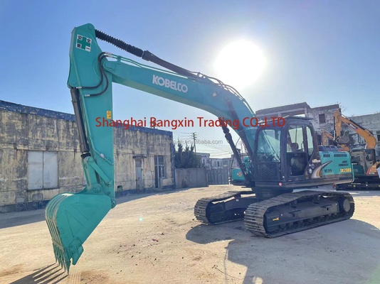 Gebruikte 20ton Kobelco SK200-6E graafmachine in Japan met ISUZU-motor en EPA/CE-certificering
