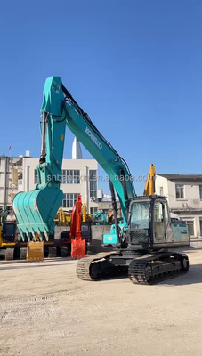Gebruikte 20ton Kobelco SK200-6E graafmachine in Japan met ISUZU-motor en EPA/CE-certificering