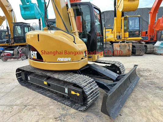 In goede staat, CE/EPA-gecertificeerd 8 ton mini graafmachine CAT 308C met 700 werkuren