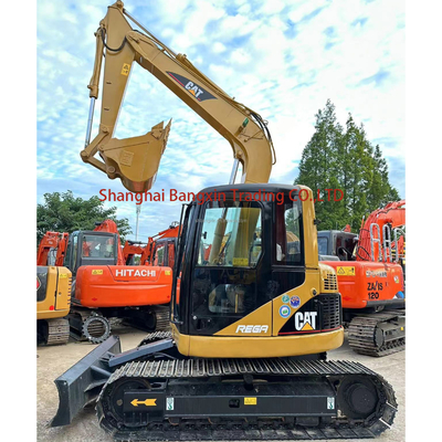 8 ton CAT 308C mini graafmachine met originele hydraulische pomp EPA/CE gecertificeerd en gereed