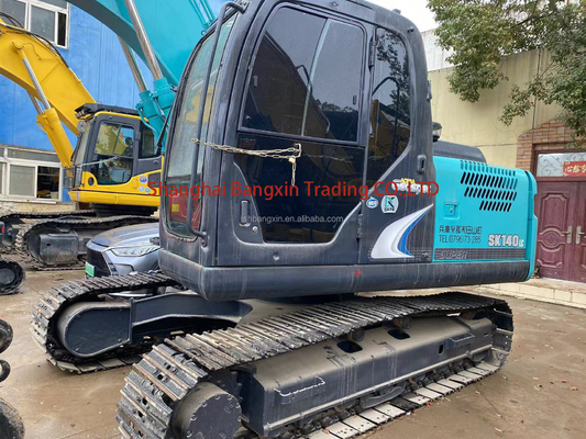 Gebruikte Kobelco SK140 Crawler graafmachine met 14 ton bedrijfsgewicht in goede staat