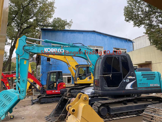 Gebruikte Kobelco SK140 Crawler graafmachine met 14 ton bedrijfsgewicht in goede staat