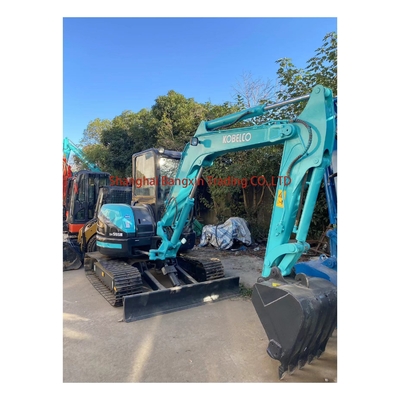 Goede staat Kobelco SK55SR graafmachine Perfect voor verschillende bouwprojecten