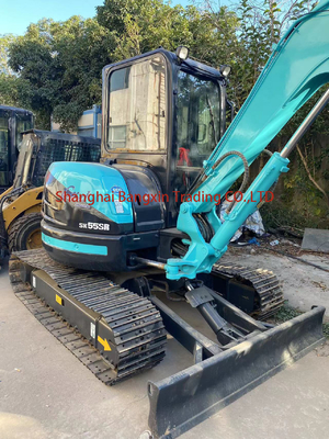 Goede staat Kobelco SK55SR graafmachine Perfect voor verschillende bouwprojecten