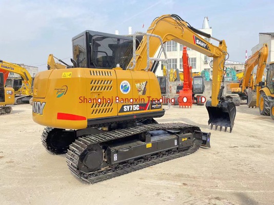 SANY SY75C Mini Graafmachine 7500 KG Machine Gewicht en compact ontwerp