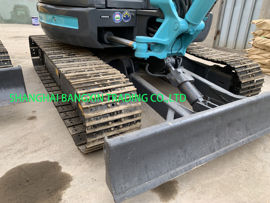 goede staat Kobelco SK55SR mini graafmachine sterk vermogen en hydraulische stabiliteit