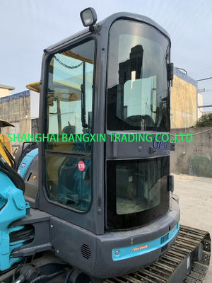 goede staat Kobelco SK55SR mini graafmachine sterk vermogen en hydraulische stabiliteit