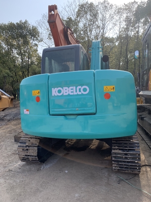 0.3 Bucket Capacity Gebruikte Kobelco SK75 graafmachine met originele klep en prestaties